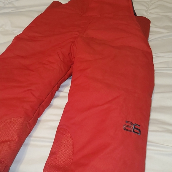 Arctix red kids snow overalls - Picture 4 of 4